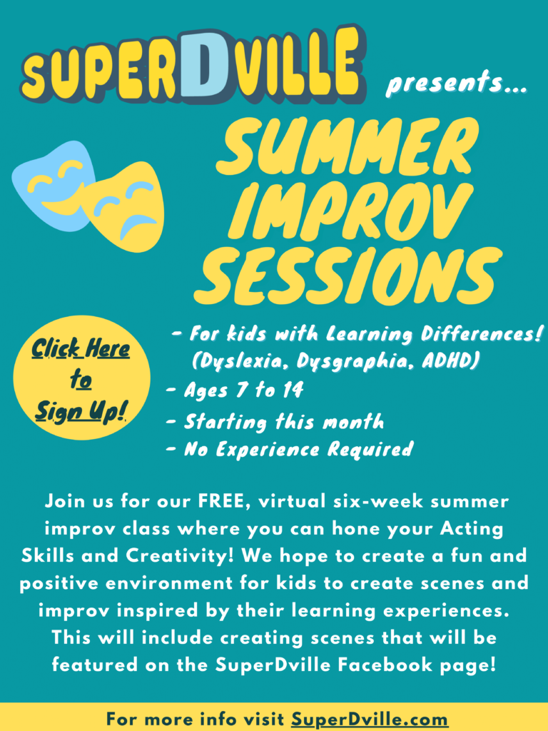 Improv Classes for Students with Learning Differences