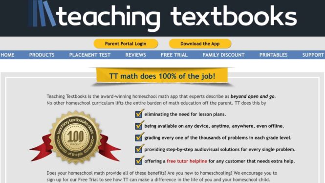 Best 10 Math Programs for Homeschoolers Teaching textbooks
