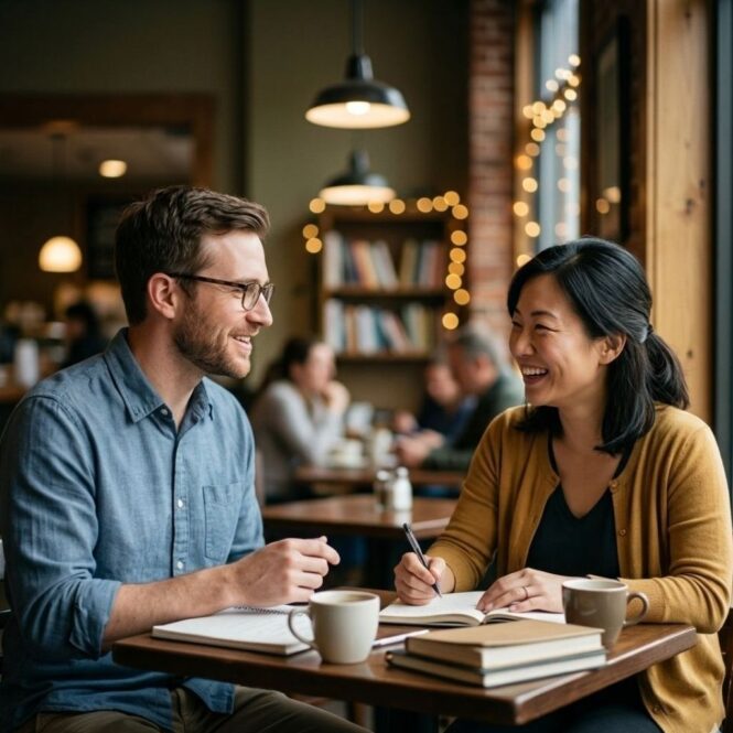 adult-executive-functioning-and-adhd-coach-nyc ADHD EF coaching in a private cafe